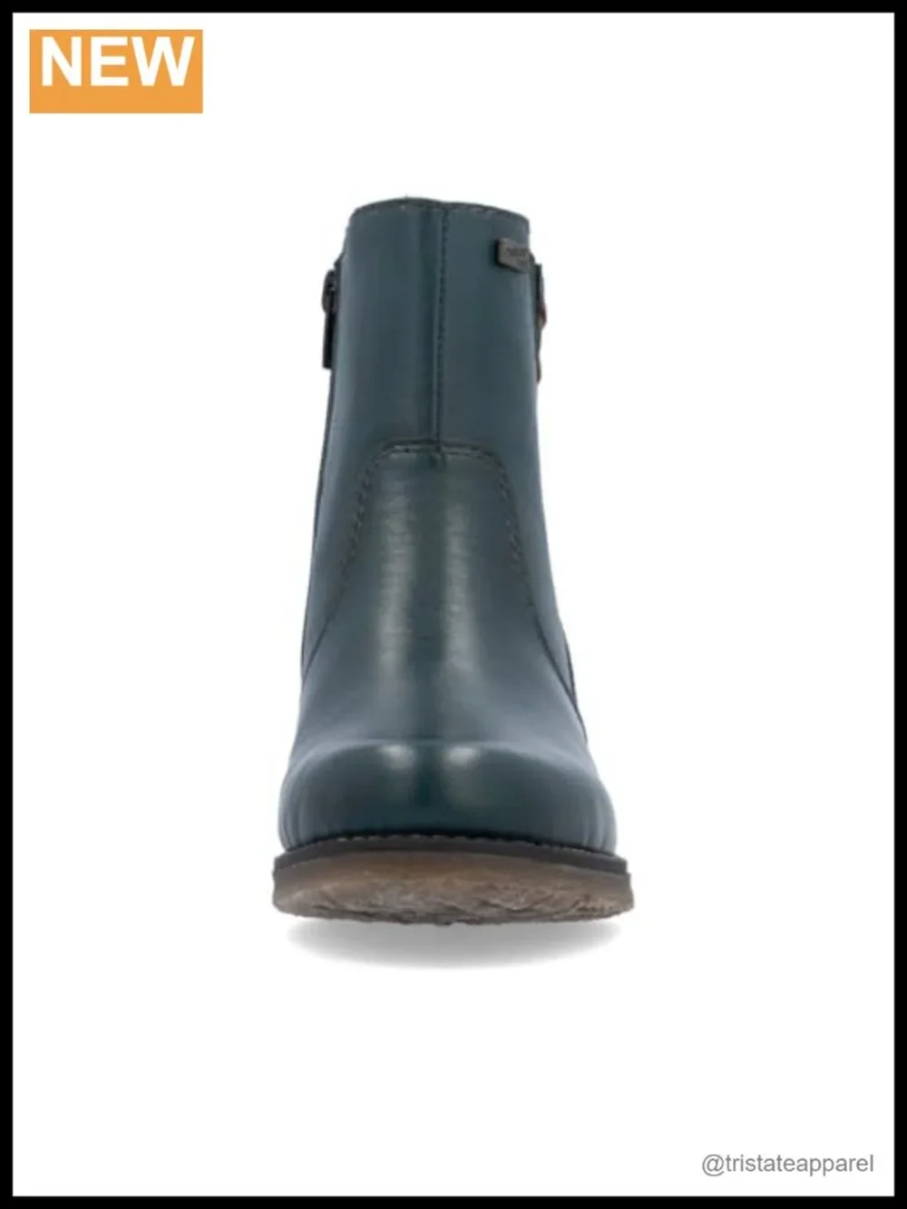 Rieker Women's Leather Chelsea Ankle Boots Water Resistant Zip